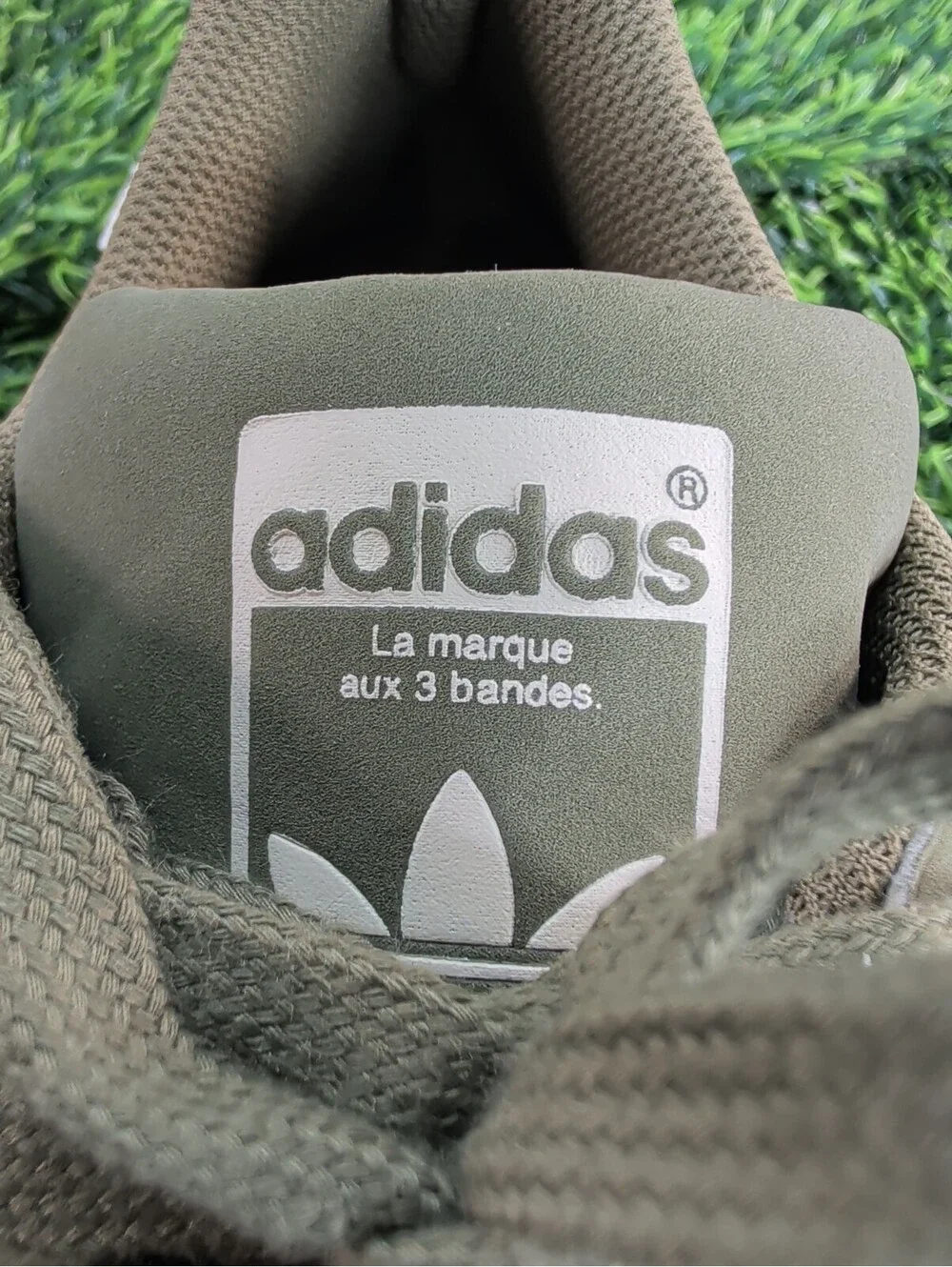 Adidas Superstar BC0195 Olive Cargo Men US 8.5 Green White Gum Shell Toe